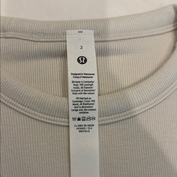 lululemon athletica Cropped Long Sleeve - Picture 4 of 4
